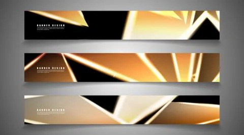 Minimal banner design. Triangular shape vector design background. print templ Stock Illustration