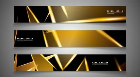 Minimal banner design. Triangular shape vector design background. print templ Illustrazione stock