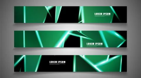 Minimal banner design. Triangular shape vector design background. print templ Stock Illustration