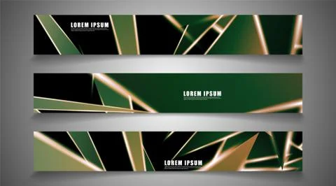 Minimal banner design. Triangular shape vector design background. print templ Stock Illustration