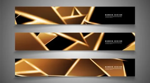 Minimal banner design. Triangular shape vector design background. print templ Stock Illustration