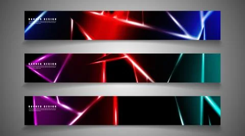 Minimal banner design. Triangular shape vector design background. print templ Stock Illustration