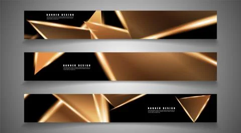 Minimal banner design. Triangular shape vector design background. print templ イラスト素材