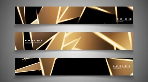 Minimal banner design. Triangular shape vector design background. print templ Stock Illustration