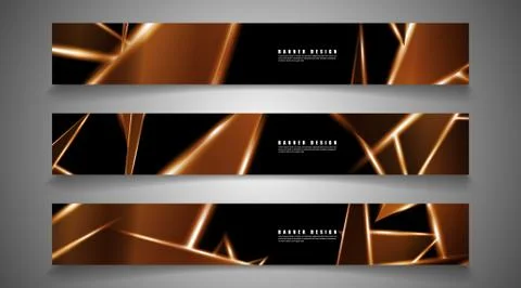 Minimal banner design. Triangular shape vector design background. print templ Stock Illustration