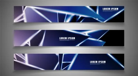 Minimal banner design. Triangular shape vector design background. print templ Stock Illustration