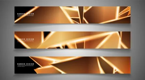 Minimal banner design. Triangular shape vector design background. print templ Illustrazione stock