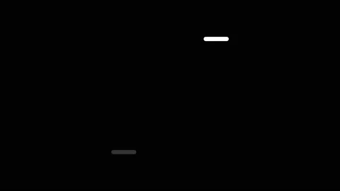 Minimal Black And White Preloader With Square Strokes Stock Footage 132703025