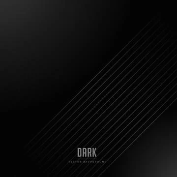 Minimal black background with diagonal lines Stock Illustration