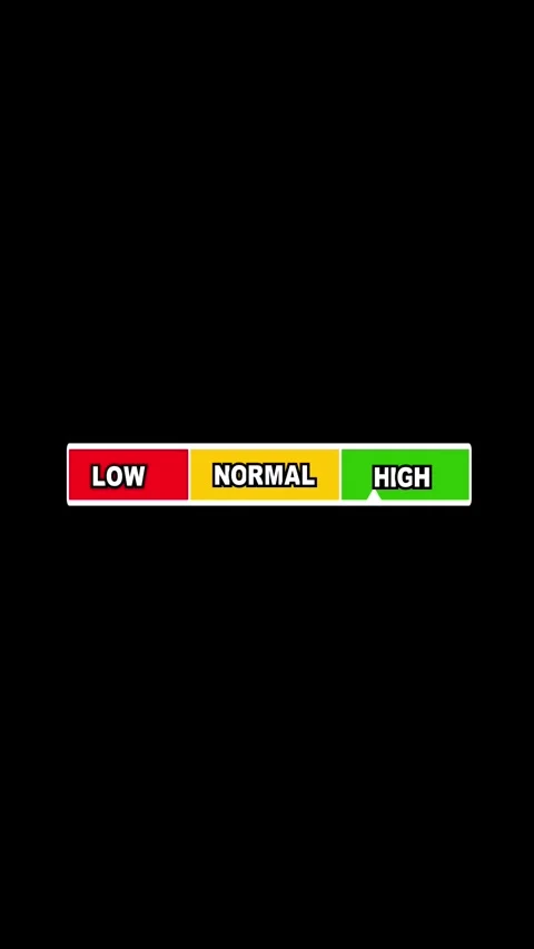 Minimal black background with a horizontal traffic-light style indicator ba.. Stock Footage 344733256