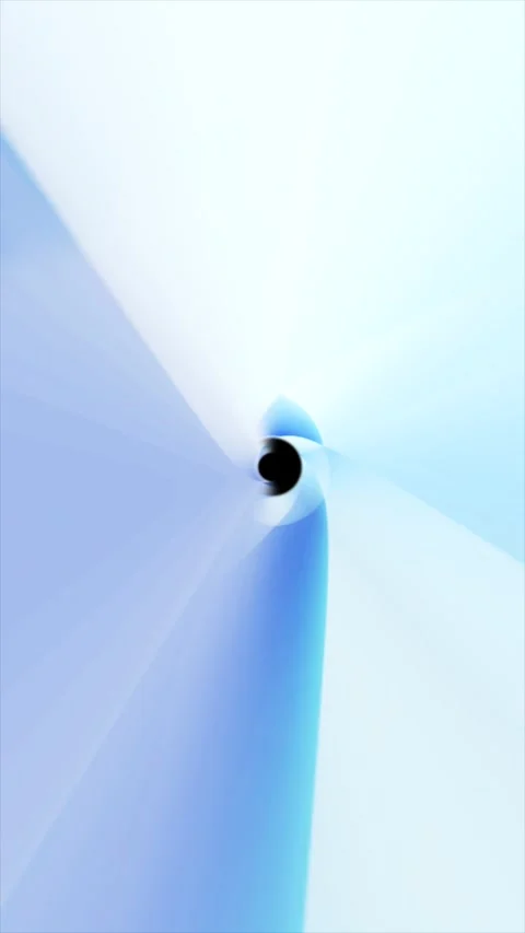 Minimal blue abstract composition with translucent radial beams converging .. Stock Footage 331121343