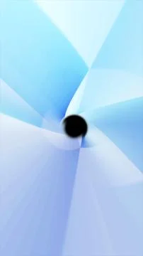 Minimal blue abstract composition with translucent radial beams converging .. イラスト素材