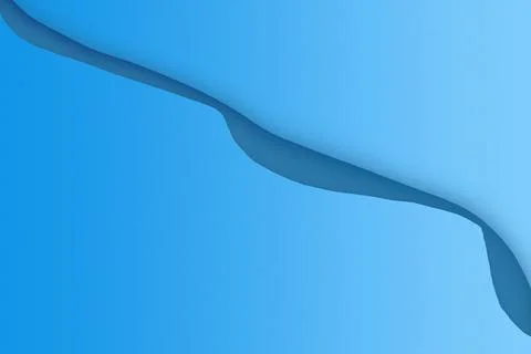 Minimal Blue Abstract Flow Gradient Background Illustrazione stock