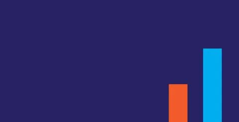 Minimal blue and orange background . modern background design Stock Illustration