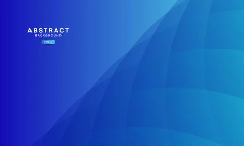 Minimal blue background with abstract circle shape, gradient wave background Illustrazione stock