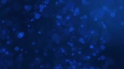 Minimal blue bokeh glittery particles FHD motion background Stock Footage 334002145