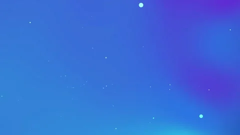 Minimal Blue Gradient With Floating White Particles Background Video stock 342426129