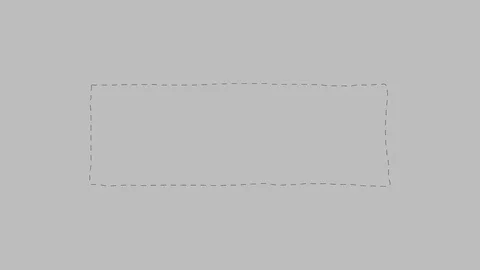 Minimal border shape animation Stock Footage 95082161