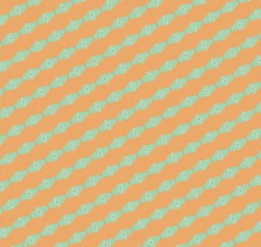 Minimal bush-shape repeat texture in beige, apricot, and heather linework w.. Stock Illustration