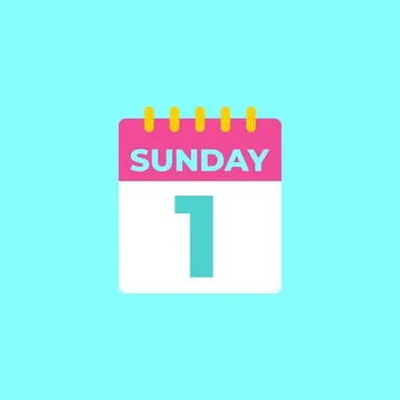 Minimal calendar vector Stock Illustration