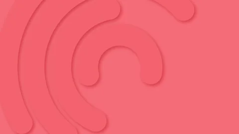 Minimal circle trendy motion background Stock Footage 277183263
