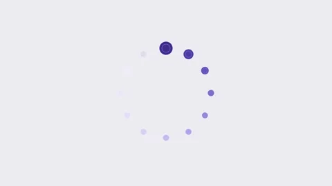Minimal-circular-loading-spinner-loop-v4 Stock Footage 346768712