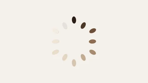 Minimal-circular-loading-spinner-loop-v3 Stock Footage 346768774