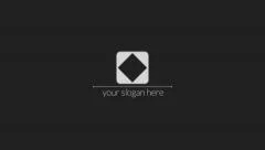 Minimal Clean Elegant Black Simple Design Line Business Logo Text Title Stinger Stock After Effects