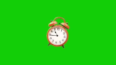Minimal Clock Animation Motion Graphics Loop Stock Footage 340607654