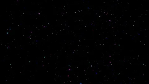 Minimal color particles Stock Footage 79805222