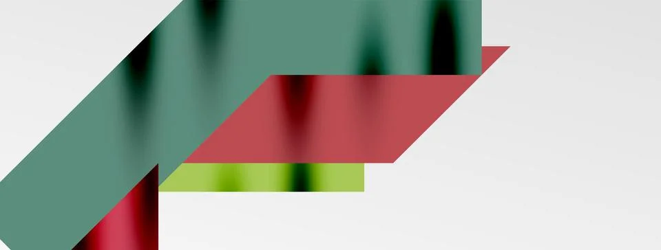 Minimal composition abstract lines and triangles background. Vector Illustration 스톡 일러스트