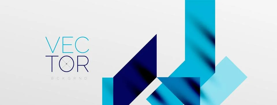 Minimal composition abstract lines and triangles background. Vector Illustration Stock Illustration