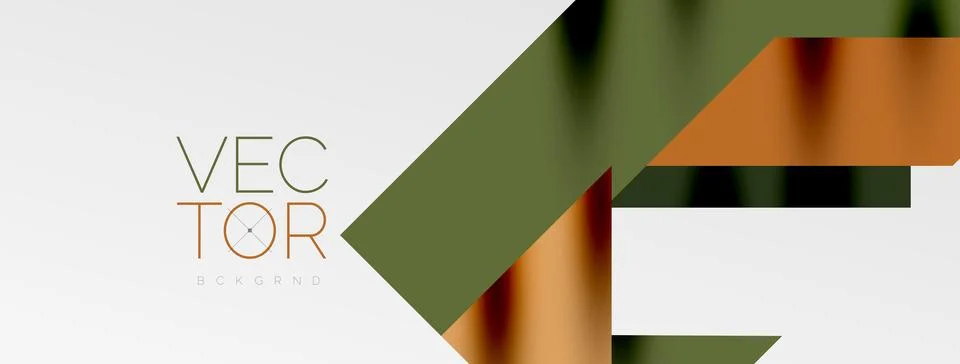 Minimal composition abstract lines and triangles background. Vector Illustration Stock Illustration