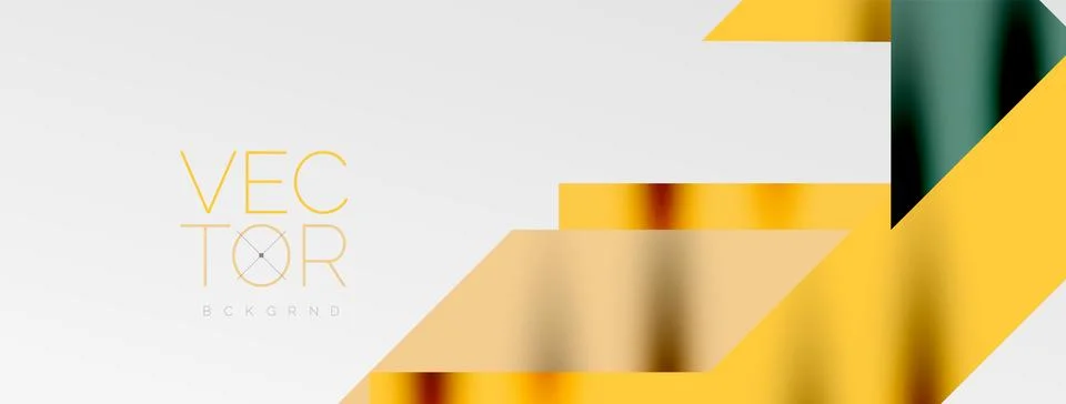 Minimal composition abstract lines and triangles background. Vector Illustration Stock Illustration