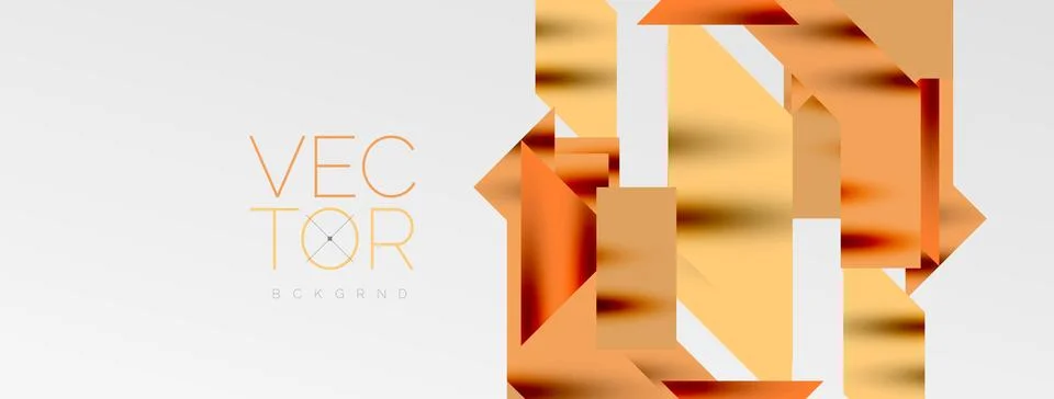 Minimal composition abstract lines and triangles background. Vector Illustration Stock Illustration