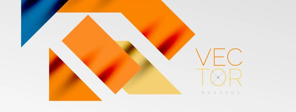 Minimal composition abstract lines and triangles background. Vector Illustration Stock Illustration