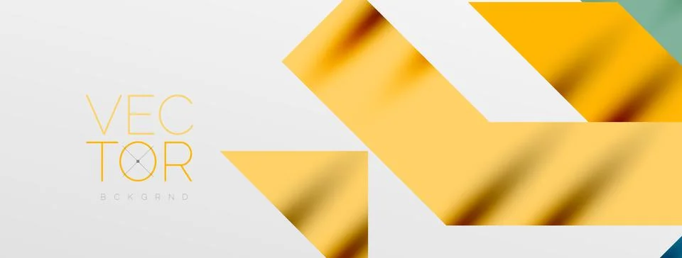 Minimal composition abstract lines and triangles background. Vector Illustration Stock Illustration