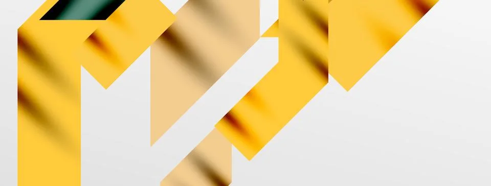 Minimal composition abstract lines and triangles background. Vector Illustration Stock Illustration