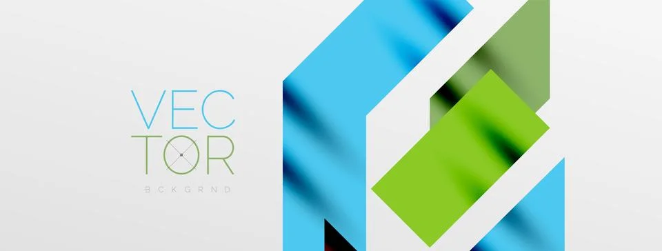 Minimal composition abstract lines and triangles background. Vector Illustration Stock Illustration