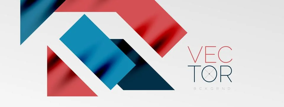 Minimal composition abstract lines and triangles background. Vector Illustration Illustrazione stock