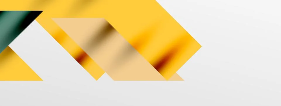 Minimal composition abstract lines and triangles background. Vector Illustration イラスト素材
