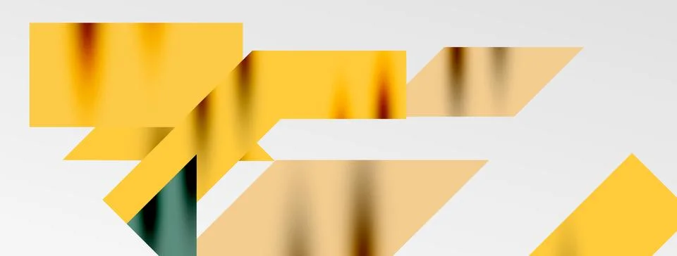 Minimal composition abstract lines and triangles background. Vector Illustration Stock Illustration