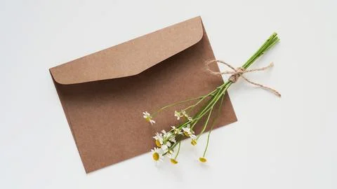 Minimal composition,mockup for greeting card or holiday invitation,flat lay 스톡 사진