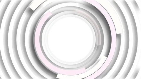 Minimal concentric circular background animation, Abstract circular concent.. Stock Footage 329530262