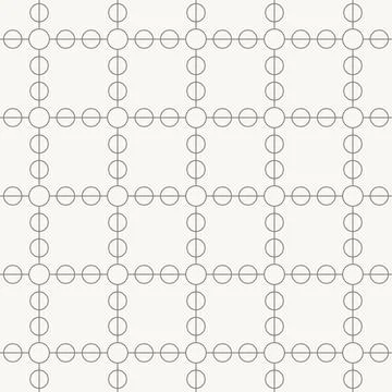Minimal connected node grid, Seamles pattern in line design. node, grid Illustration