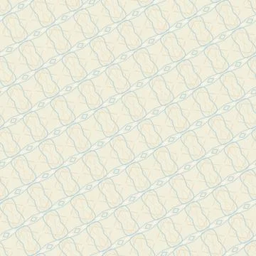 Minimal contour texture single-line repeat pattern in beige sand, ivory shell, p Stock Illustration