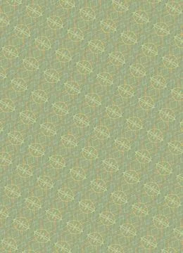 Minimal contour texture texture in dusty green, sage leaf, pale pistachio, vanil Stock Illustration