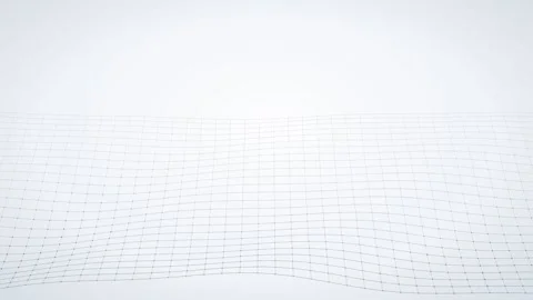 Minimal corporate technology background with mesh clean slate Video stock 340054091