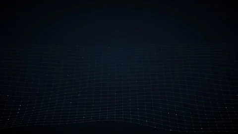 Minimal corporate technology background with mesh swell 스톡 동영상 340054158