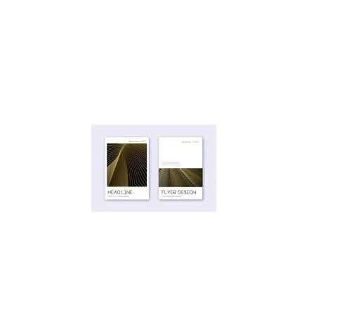 Minimal cover design template set. Gold abstract l Illustrazione stock